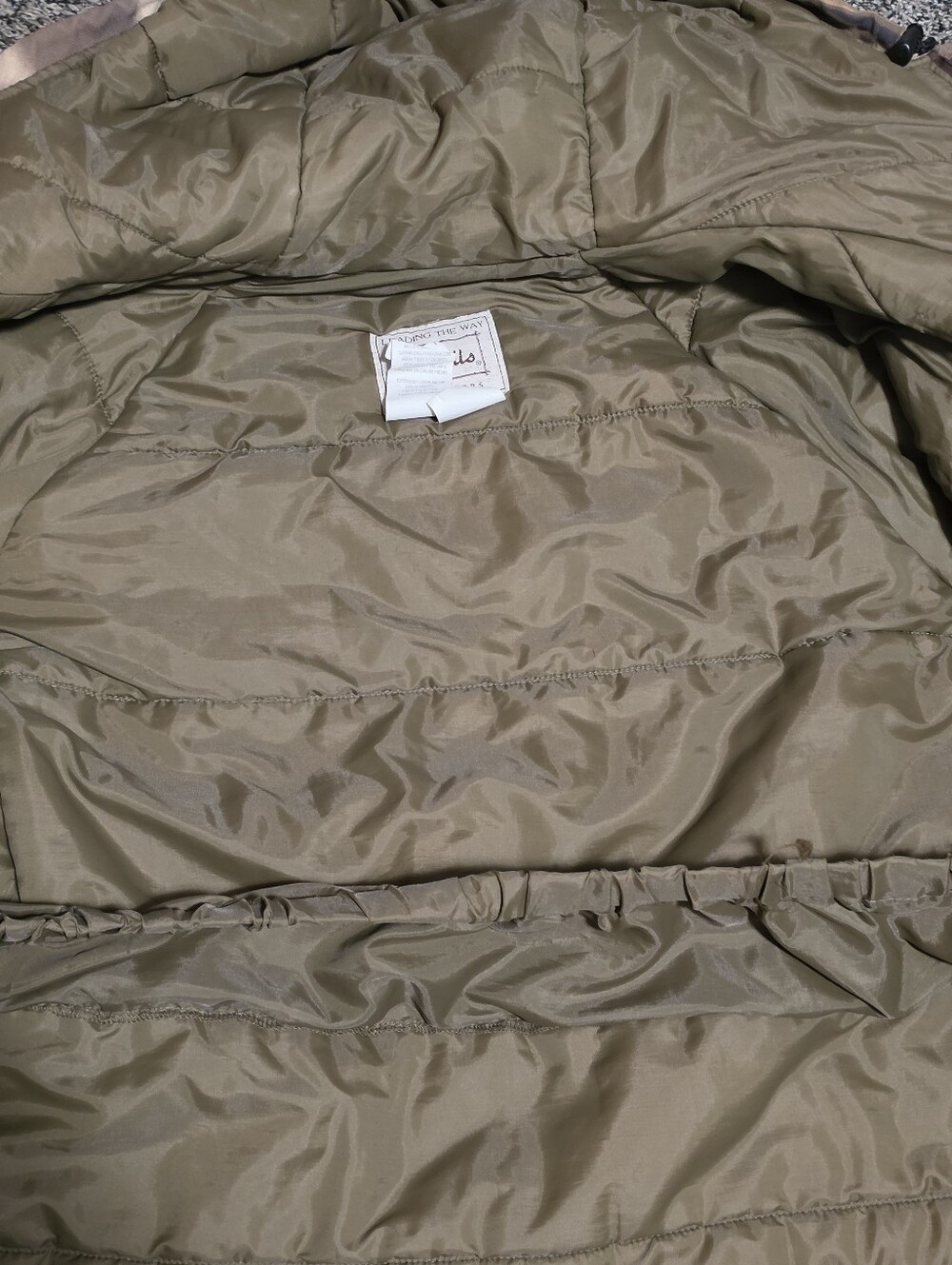 VINTAGE 90s WALLS Hunting Jacket Mens Medium Brown Advantage Wetlands Camo USA - Picture 10 of 13